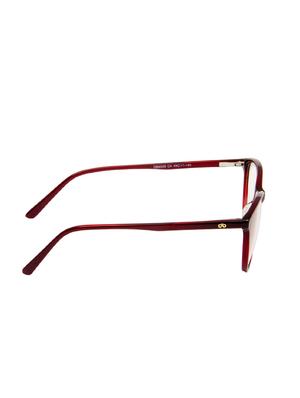 david blake full rim cateye maroon women frame - 17874764 - Standard Image - 3