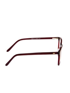 david blake full rim cateye maroon women frame - 17874765 - Standard Image - 3