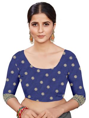 jacquard work banarasi saree with blouse - 17875047 - Standard Image - 2