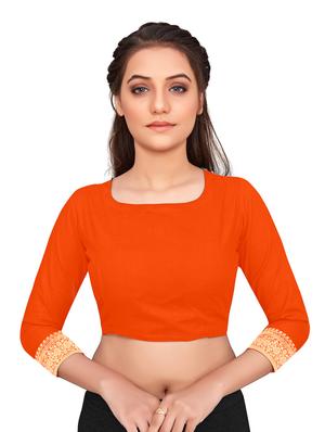 jacquard work banarasi saree with blouse - 17875076 - Standard Image - 2