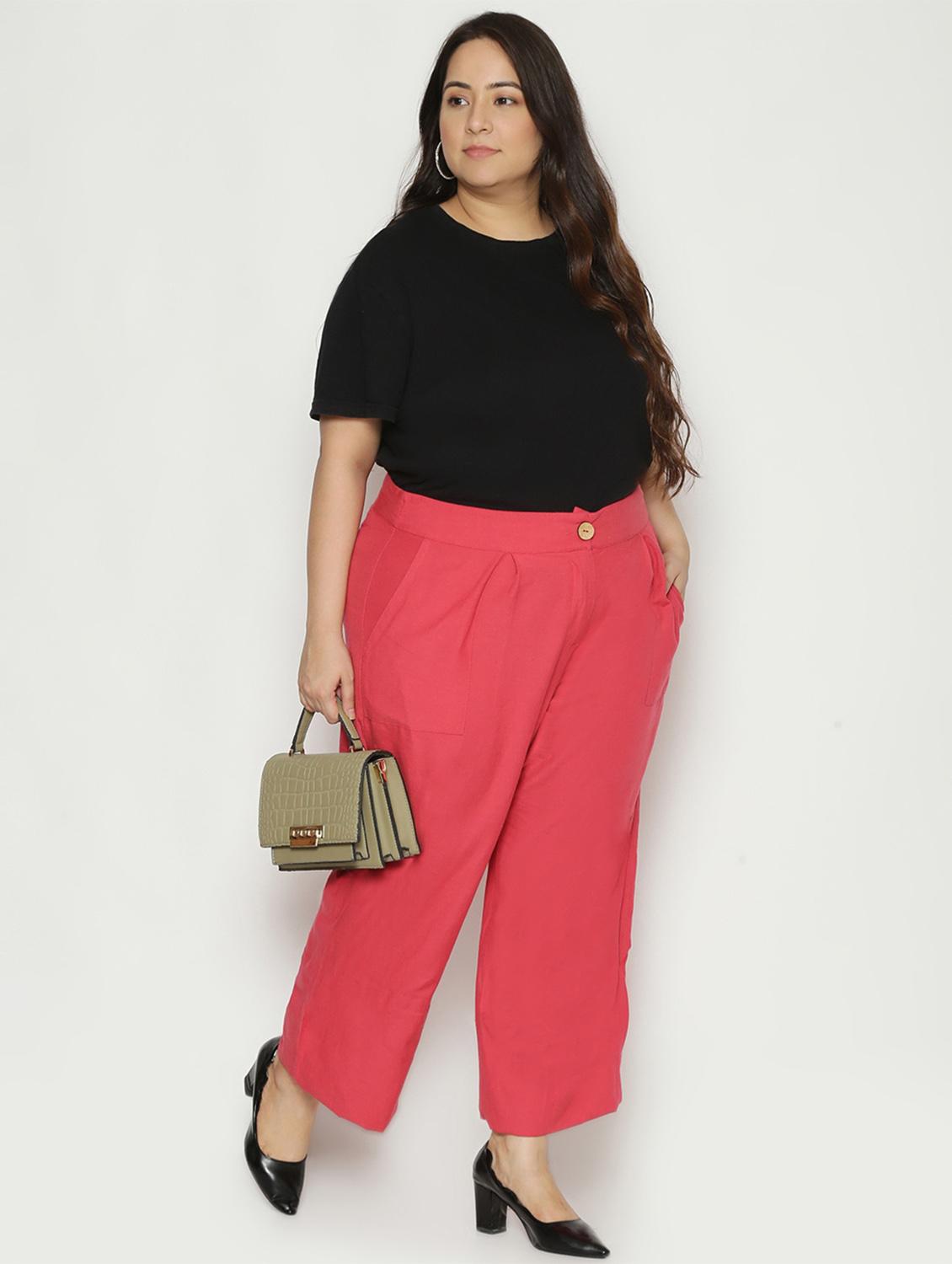 mid rise flat front trousers trouser - 17875181 - Zoom Image - 5