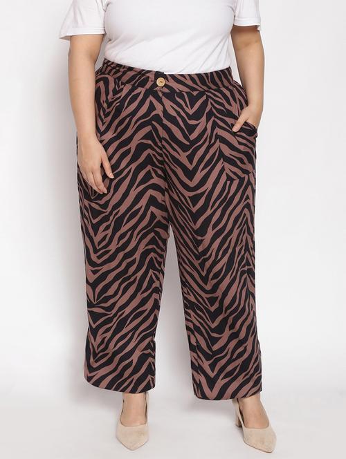 mid rise flat front trousers trouser - 17875182 - Standard Image - 1