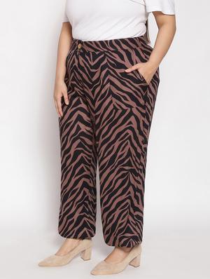 mid rise flat front trousers trouser - 17875182 - Standard Image - 2