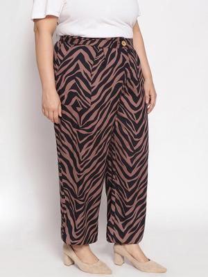 mid rise flat front trousers trouser - 17875182 - Standard Image - 3