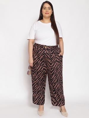 mid rise flat front trousers trouser - 17875182 - Standard Image - 5