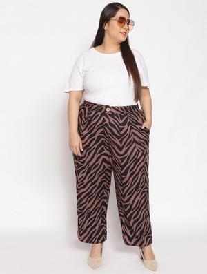 mid rise flat front trousers trouser - 17875182 - Standard Image - 6