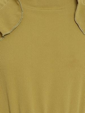 olive green solid full length jumpsuit - 17875340 - Standard Image - 3