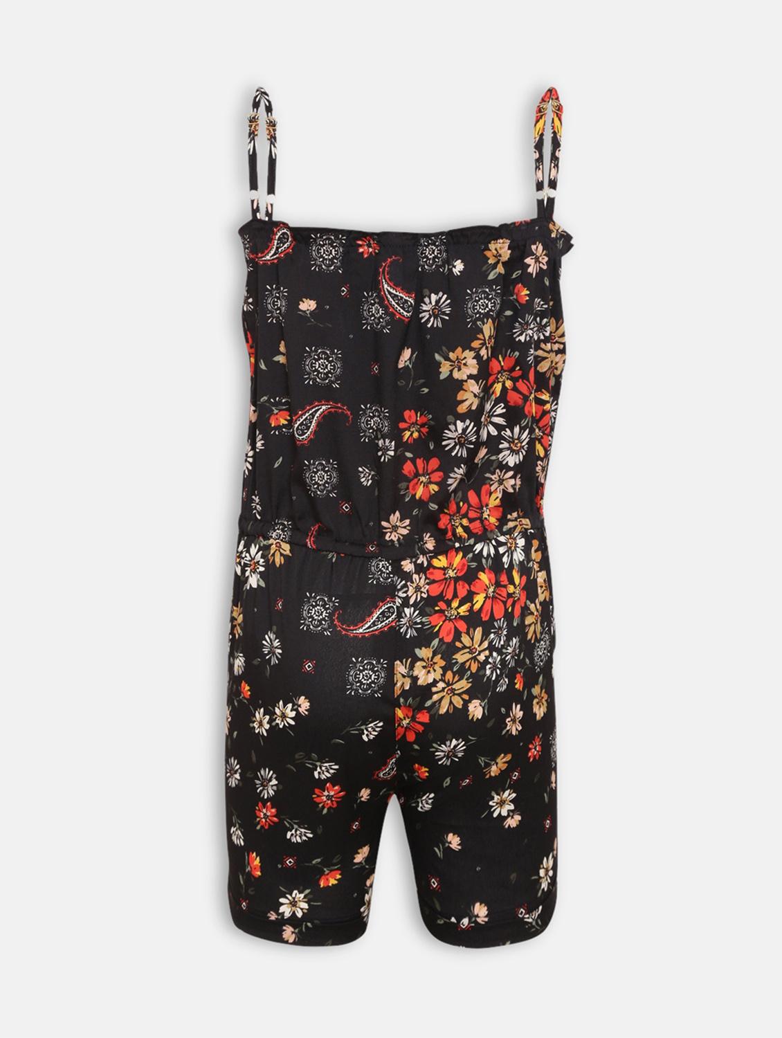 black floral playsuit - 17875343 - Zoom Image - 2