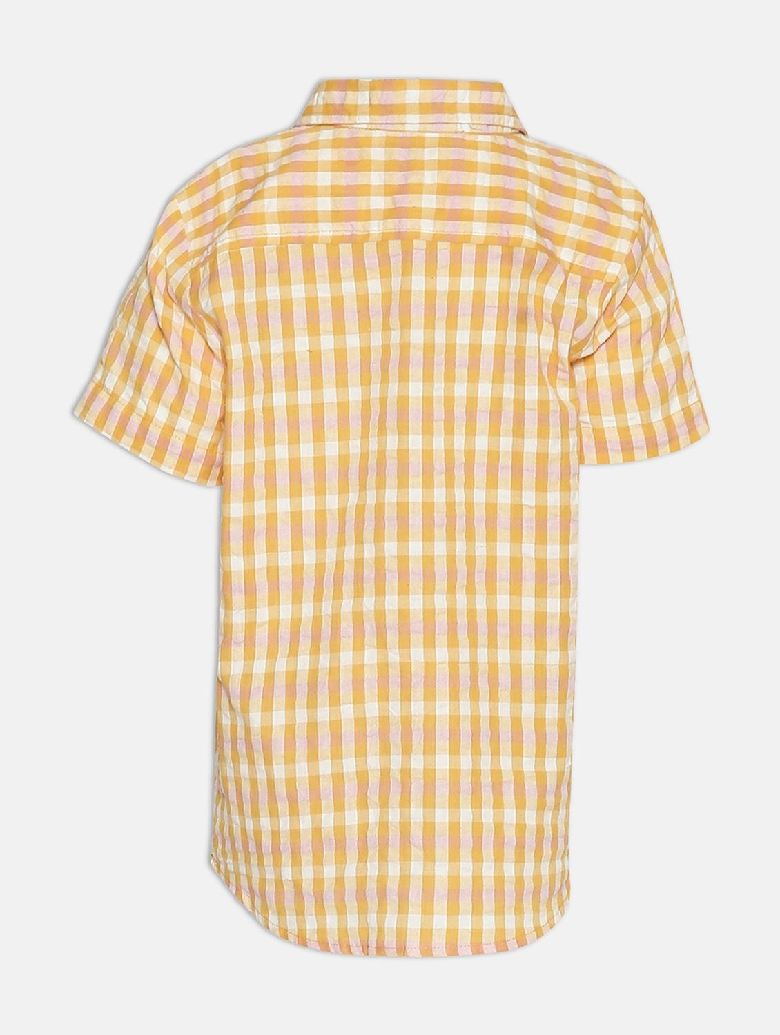 yellow checkered shirt - 17876341 - Zoom Image - 2