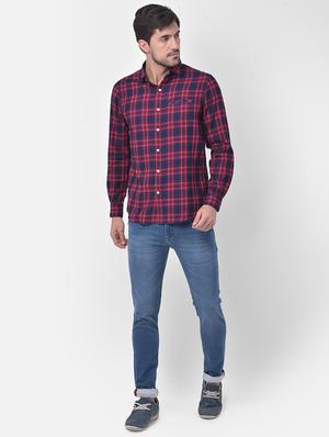 blue light washed denim jeans - 17882872 - Standard Image - 4