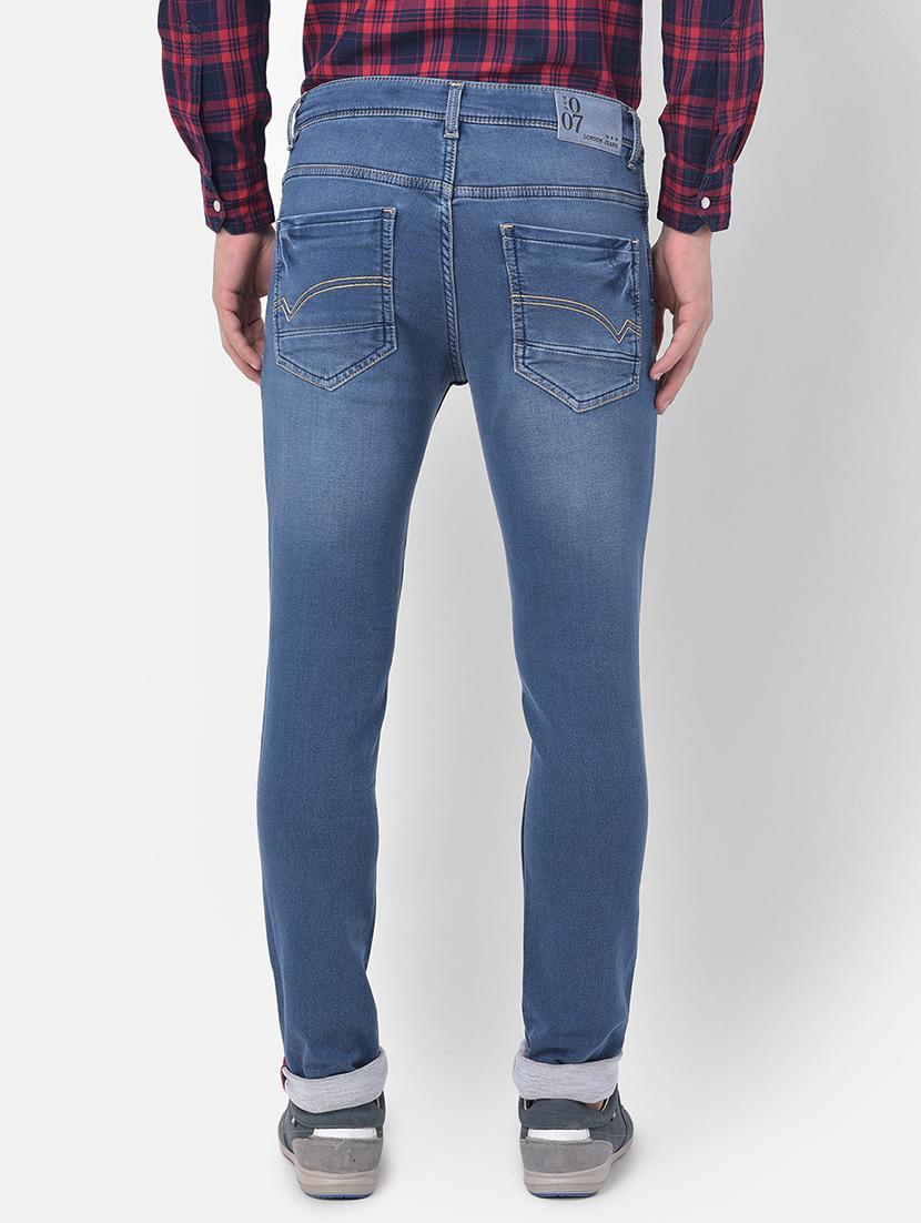 blue light washed denim jeans - 17882872 - Zoom Image - 3