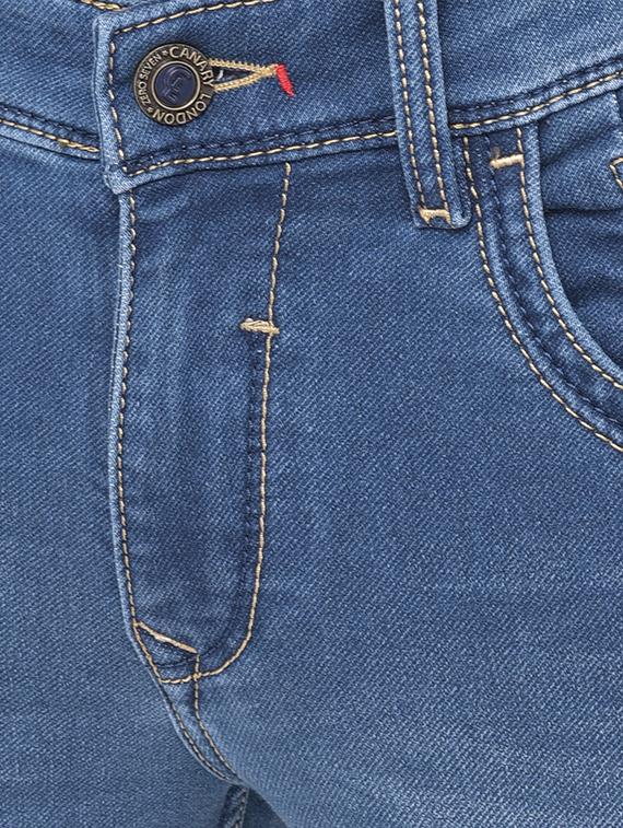 blue light washed denim jeans - 17882872 - Zoom Image - 5