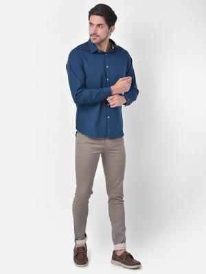 brown light washed denim jeans - 17882874 - Standard Image - 4