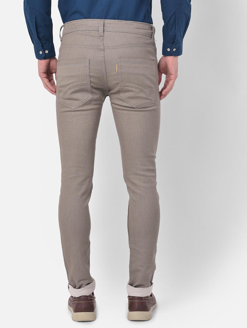 brown light washed denim jeans - 17882874 - Zoom Image - 3