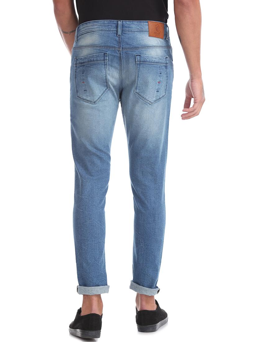 blue light washed denim jeans - 17882991 - Zoom Image - 3