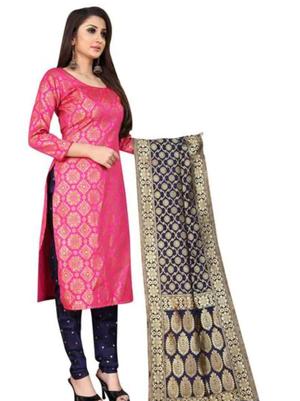 unstitched suit for women - 17883480 - Standard Image - 3