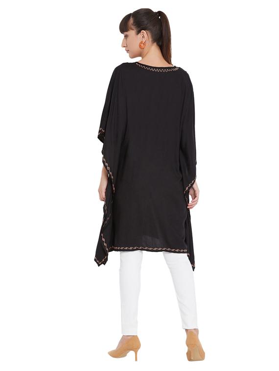 embroidered detail kaftan tunic - 17883617 - Zoom Image - 3