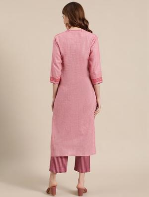 printed kurta palazzo set - 17883774 - Standard Image - 3