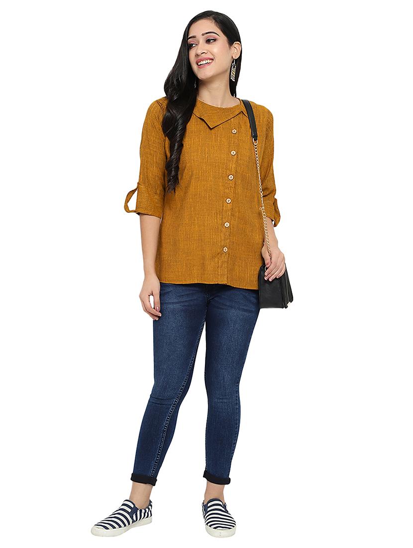 mid rise stone washed denim jean - 17885547 - Zoom Image - 6