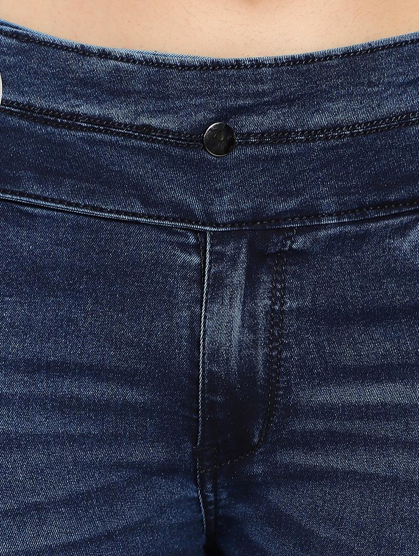 mid rise stone washed denim jean - 17885547 - Zoom Image - 7