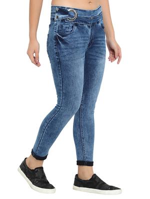 mid rise stone washed denim jean - 17885548 - Standard Image - 3