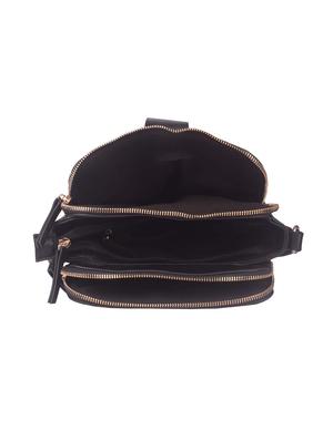 black leatherette (pu) regular handbag - 17886068 - Standard Image - 3