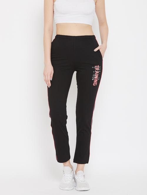 mid rise side taped track pant - 17887677 - Standard Image - 1