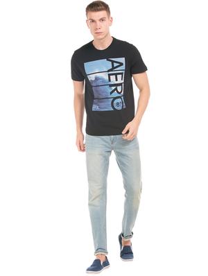 black printed t-shirt - 17889276 - Standard Image - 4