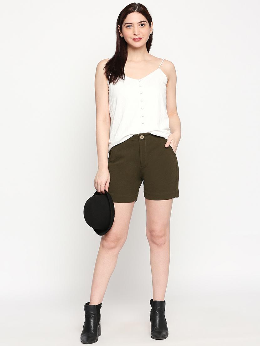 solid top & shorts set - 17889670 - Zoom Image - 1