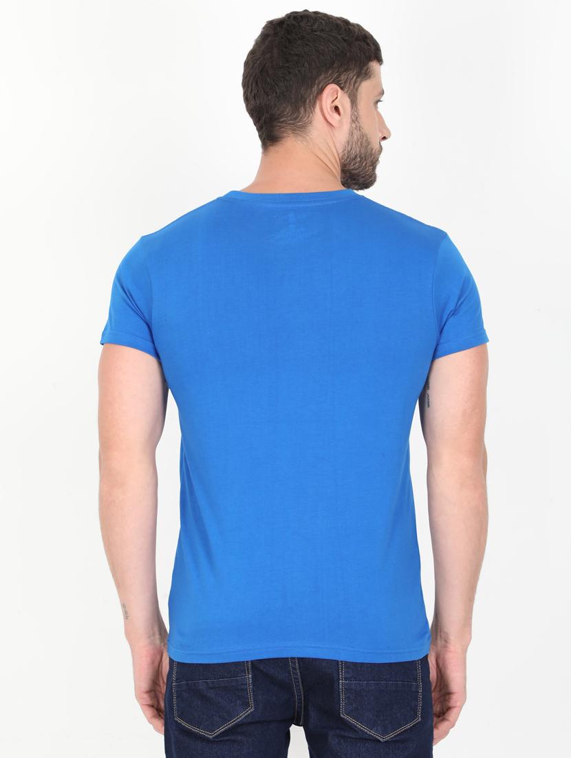 blue printed t-shirt - 17890600 - Zoom Image - 2