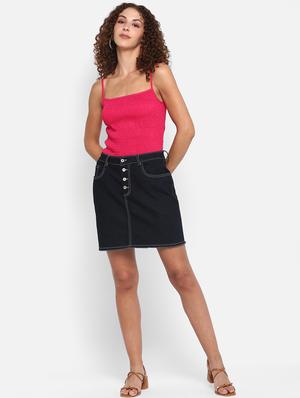 cami neck smocked top - 17892041 - Standard Image - 4