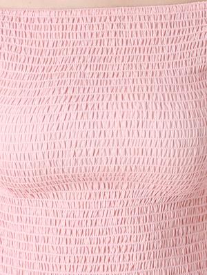 bell sleeved smocked top - 17892605 - Standard Image - 4