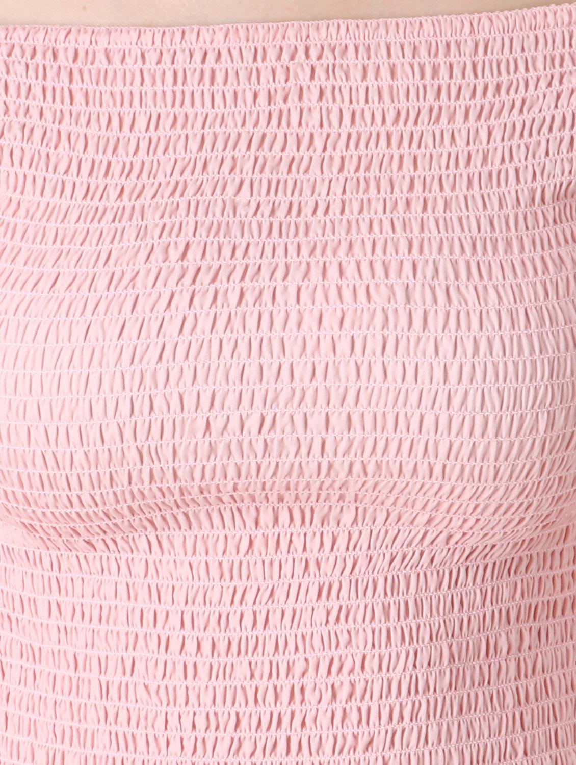 bell sleeved smocked top - 17892605 - Zoom Image - 4