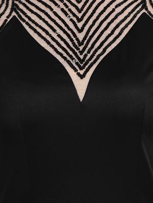 round neck embellished bodycon dress - 17892967 - Standard Image - 6