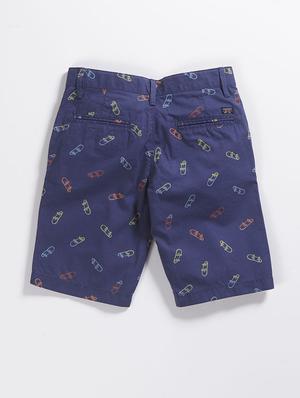 blue printed three fourth - 17893371 - Standard Image - 2