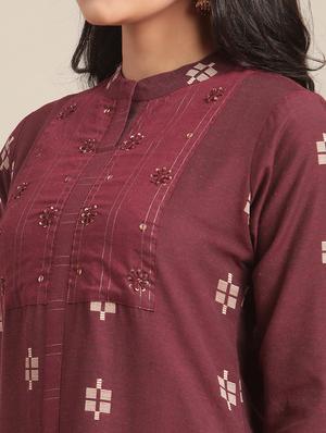 printed kurta pant set - 17895203 - Standard Image - 4