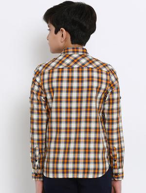 yellow checkered shirt - 17895451 - Standard Image - 3