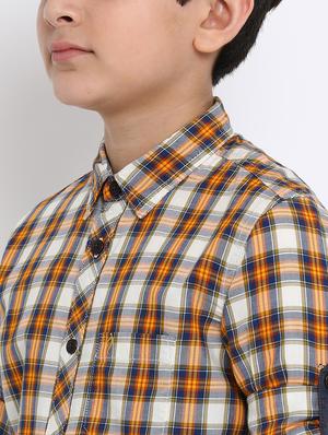 yellow checkered shirt - 17895451 - Standard Image - 5