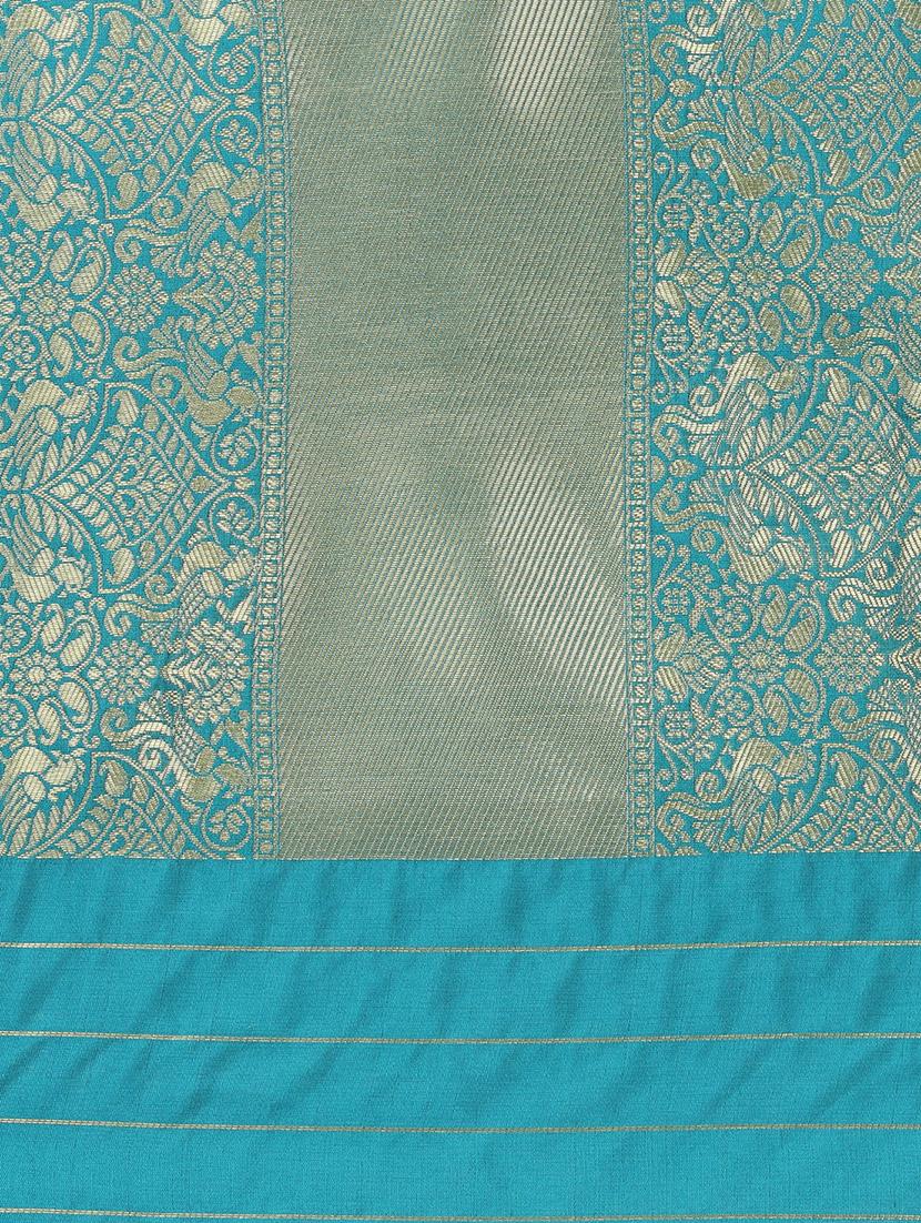 jacquard work banarasi saree - 17895793 - Zoom Image - 4