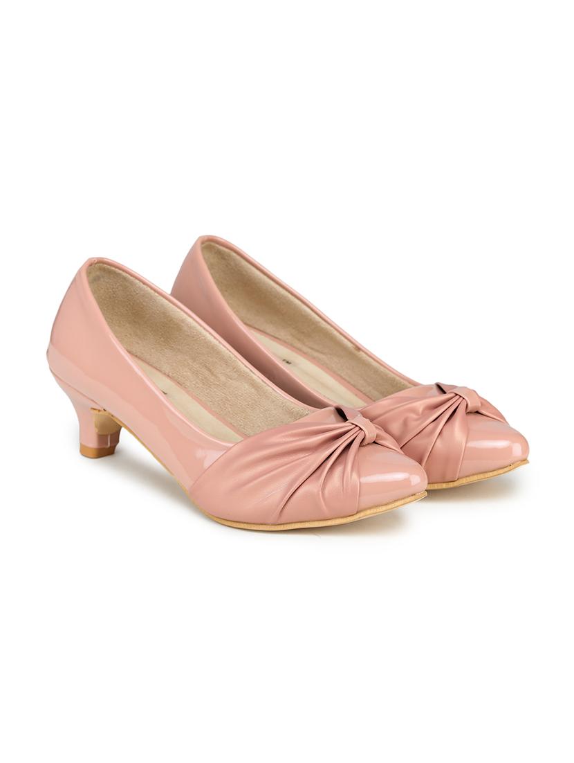 pink synthetic platforms pumps - 17895959 - Zoom Image - 2