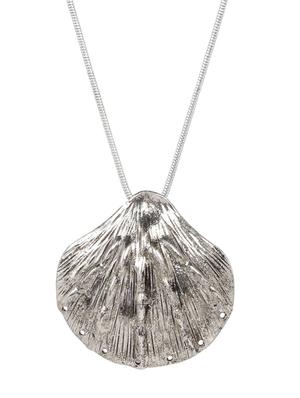 antique pendant chain necklace earrings set for women - 17898477 - Standard Image - 3