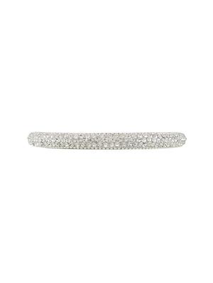 white cubic zirconia crystal bangle (4 pc) - 17899061 - Standard Image - 3