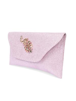 pink leatherette (pu) regular sling bag - 17900159 - Standard Image - 4