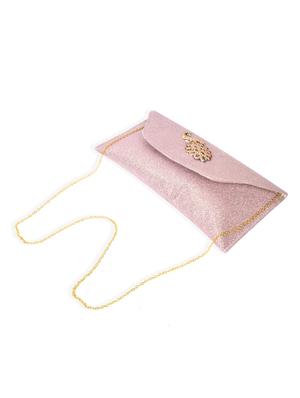 pink leatherette (pu) regular sling bag - 17900159 - Standard Image - 6