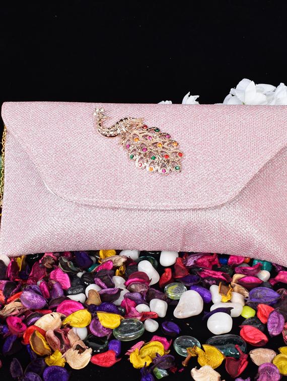 pink leatherette (pu) regular sling bag - 17900159 - Zoom Image - 2