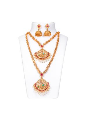 set of 4 necklace earring set - 17900332 - Standard Image - 3