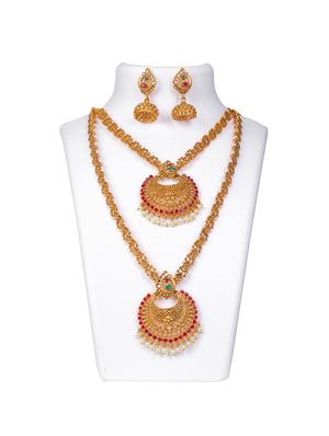 set of 4 necklace earring set - 17900332 - Standard Image - 4