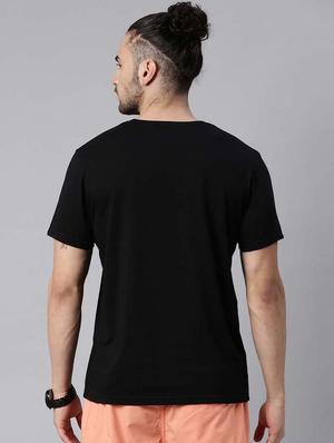 black printed t-shirt - 17901074 - Standard Image - 3