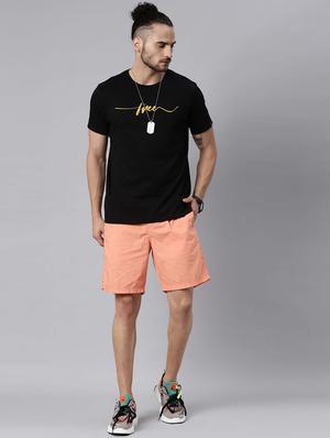 black printed t-shirt - 17901074 - Standard Image - 4
