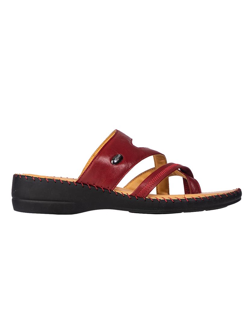 red slip on sandal - 17902147 - Zoom Image - 2